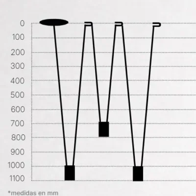 Colgante 3 Luces - Caño 3/8 + Cabezal 2" + Floron | GZ10 - DICRO
