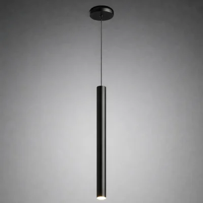 Colgante 1 Luz - Tubo 400 mm - Caño 7/8 + Floron | G9 - BIPIN