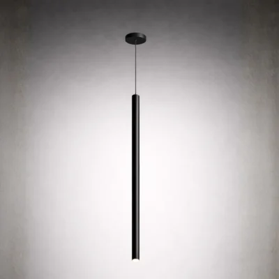 Colgante 1 Luz - Tubo 1000 mm - Caño 7/8 + Floron | G9 - BIPIN