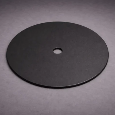 Tapa Circular 120 con aujero central 10mm para Techo/Pared